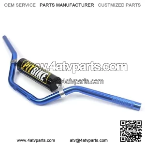 Handle Bar with Foam Pad 7/8" 22MM Handlebar Compatible with CRF YZF KXF KLX RMZ DRZ Pit Dirt Bike Motocross ATV Quad Blue,5% coupon applied at checkout,with coupon