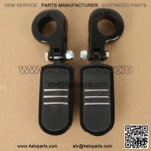 1-1/4" Highway Foot Rest Peg Fit For Harley Touring Road King Street Glide Honda (For: Harley-Davidson)