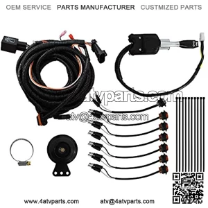 Turn Signal Kit for Polaris General/General 4 (2016+) - Steering Column Turn Switch and Attached Horn! - Plug and Play For Easy Installation