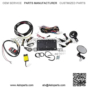 ATV Horn & Signal Kit with Flush Mount Signals for Polaris SPORTSMAN 450 H.O. 2016-2018
