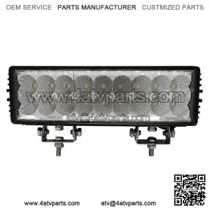 11" Golf Cart LED Utility Light Bar - 12V-24V (54 Watt / 4,050 Lumens, Fits All Carts)