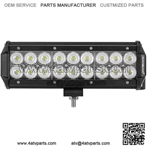 LED Light Bar 9inch 54W Led Light Pod Off-Road Lights Flood Beam Driving Lights for Trucks Car Pickup ATV Jeep Motorcycle Boat Golf Cart with Mounting Brackets