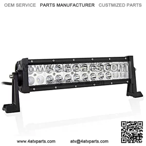 12 14 inch 72W Spot Flood LED Light Bar Driving Lights for Boat 4WD JK Wrangler SUV ATV Pickup Truck Boat Ford GMC,DC 12V 24V