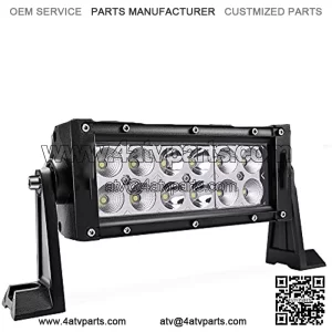 7.5 Inch 36W Combo Led Light Bar - 2500 Lumen, 6000-6200K Crystal White, Waterproof for Off-Road Jeep ATV UTV SUV Truck Boat
