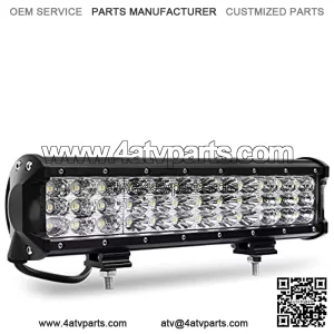 LED Light Bar Tri-Rows 120W 12Inch LED Light Pod Spot Flood Combo Light Off Road Lights Led Fog Light Driving Lights Boat Lighting Fit for Truck Pickup Jeep SUV ATV UTV