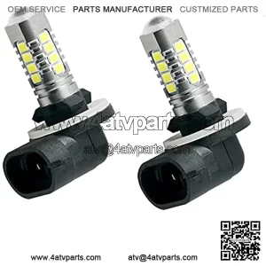 Sixty61 LED Headlight Bulbs COMPATIBLE WITH Honda Pioneer 500 700 White, Premium
