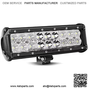 54W Led Light Bar 9 inch 12V Led Light Spot Flood Combo Work Light Bar Daytime Driving Lights Fog Lights For ATV UTV Jeep Offroad Truck Golf Cart Boat