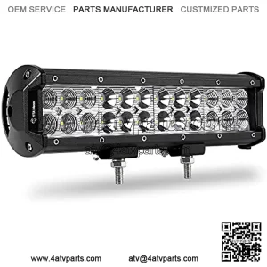 Led Light Bar ,12 inches 72W LED Light Bar Spot Flood Combo Led Driving Light Waterproof for Jeep Off Road Van Camper Wagon ATV AWD SUV 4WD 4x4 Pickup Van Off-Road
