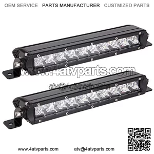 2PCS 11" 50W Light Bar Led Off Road Bar, Spot Beam Led Driving Lights Work Fog Lamp for Truck, ATV, SUV, Jeeps