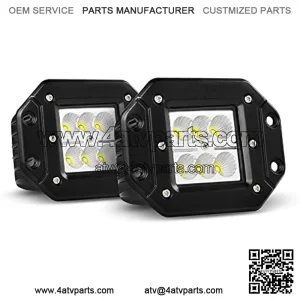 18?W Barra de Luz para Jeep Truck Tacoma Parachoques ATV UTV, 2 Piezas
