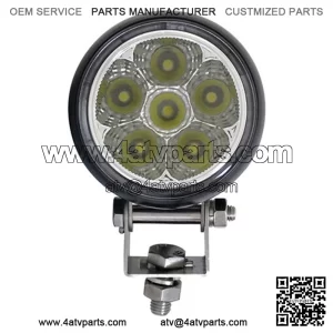 2.25" Golf Cart LED Utility Spotlight - 12-24V (18 Watt / 1,350 Lumens, Fits All Carts)