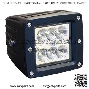 3.25" Golf Cart LED Utility Spotlight - 12-24V (24 Watt / 1,500 Lumens, Fits All Carts)