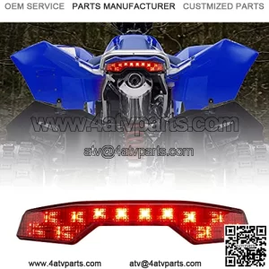 Motorcycle TailIight Assembly ATV Tail Light Compatible with Suzuki LT-R450 LTR 450 Quadsport LTR450 Replacement OEM 35710-45G00 (Red Lens)