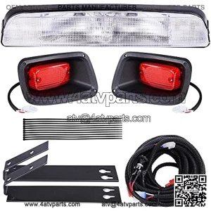 Golf Cart LED Taillight Halogen Headlight Kit Outdoor Sport Light Golf Cart Light Accessories