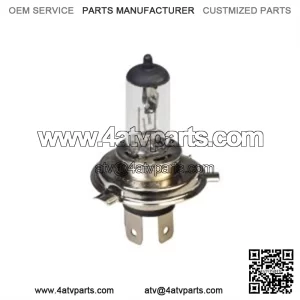 12 Volt 35/35W Watt H4 High/Low Beam Headlight Bulb with P43T Base