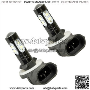 2 Headlight LED Bulbs fits Polaris Sportsman 500 4x4 6x6 2002 2003 2004 - 2014