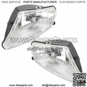 Left And Right Headlight W/Bulb for Polaris Hawkeye 300 4X4 2X4 2006 2007-2011