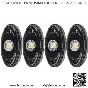 4X LED Rock Lights SMD Underbody Light For Jeep Offroad Truck Waterproof White (For: More than one vehicle)