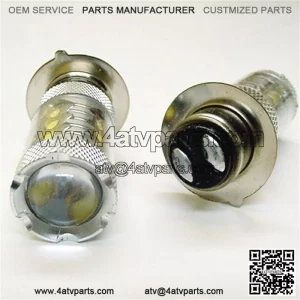 For Kawasaki Super White LED 80W Headlights Bulbs ATV KAF620 Mule 3010 2008 2009