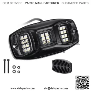 Universal 8 Pods RGB Rock Underglow Light Kit For UTV ATV Jeep Truck SUV Car (For: More than one vehicle)