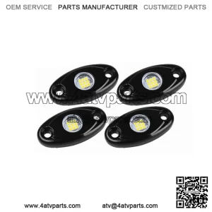 Green LED Rock Light Fender Underbody Glow Lamps for Can-am Maverick x3 ATV UTV (For: More than one vehicle)