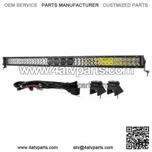 5D PRO 42" 256W LED Light Bar Reflector+Lens Combo Beam Off-road ATV UTV (For: More than one vehicle)