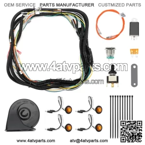 Rocker Switch Turn Signal Kit Street Legal Led Light Horn for SXS UTV ATV Can Am