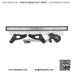 Roof Windshield 52" Curved LED Light Bar & Mount Bracket For Can-Am Maverick X3
