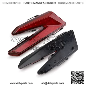 For 2017-2021 Can Am Maverick X3 Red LED Brake Tail Lights 710004744 & 710004743