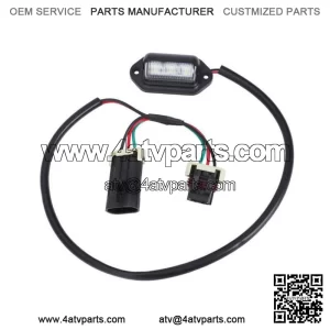 LED License Plate Light Wire Harness Plug For Can-AM Maverick X3 Max 2017-2021