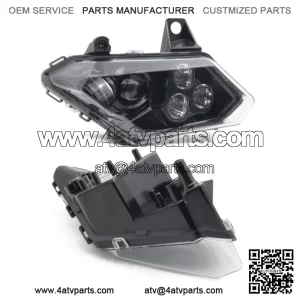 Pair LED Headlights Assembly LH/RH Compatible with Can-Am Maverick X3 2017-2021 (For: Can-Am Maverick X3)