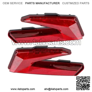 Red LED Tail Lights For 2017 2018 2019 Can-Am Maverick X3 Max R 4x4 Turbo DPS