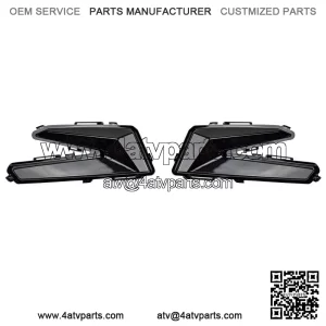 Black Taillights Rear Brake Lamps For Can-Am Maverick X3 Max XDS XRS X DS 17-22