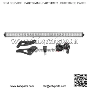 Roof 50" Straight LED Light Bar Mount Wire Kit Fits 17-23 Can-Am Maverick Max X3