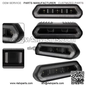 For Can-Am Maverick X3 Polaris RZR Truck Rear Brake Stop Lights LED Chase Light