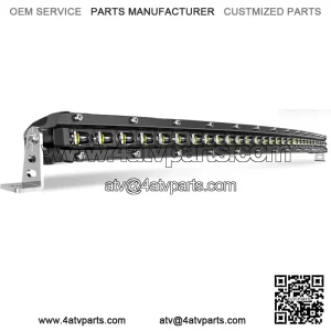 Slim 32inch Curved LED Light Bar Spot Flood For 2017-2023 Can-Am Maverick Max X3