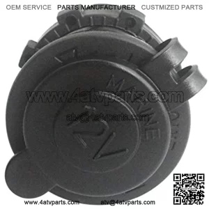 Waterproof Marine Motorcycle ATV Rv Lighter Socket Power Outlet Socket Receptacle 12v Plug