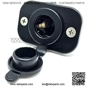 Cliff-Top 12V Boat Marine Carvans Waterproof Power Outlet Flush Panel Mount (Cigarette Lighter Socket)