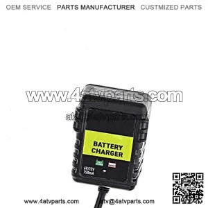 750mA Fully-Automatic Smart Battery Charger 6V/12V Trickle Maintainer Tender for Motorcycle UTV ATV Boat Snowmobile Lawn Mower