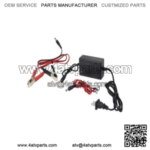 12 Volt 1.5 Amp Maintainer Battery Trickle Charger for Scooters, ATVs, & Dirt Bikes