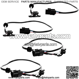 Crankshaft Position Sensor Assembly Replacement for 1994-2000 for Mitsubishi Montero 1997-2004 for Mitsubishi Montero Sport PC191 Crankshaft Sensor 4PCS