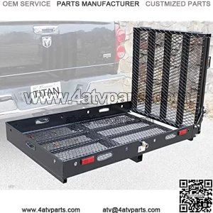 Wheelchair Mobility Rack Ramp 86 lb. Hitch Mounted MC500 Steel