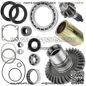 Complete Rear Differential Rebuild Kit for Yamaha Grizzly 660 YFM660 2002-2008