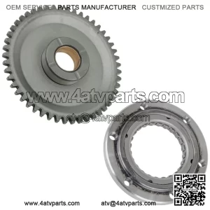 Starter Clutch Gear 3 49T w/ Bearing For Yamaha Grizzly 700 YFM700 4x4 2023