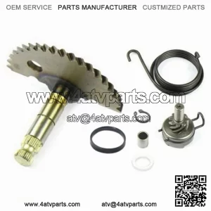 Steel Motorcycle Kick Start Shaft Spring Gear Starter Pinion Engine Accessories
