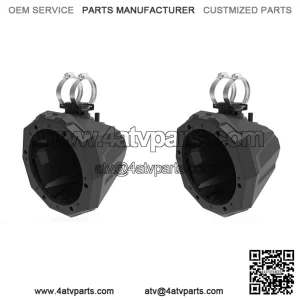 6.5" Speaker Pods Cage Enclosures 1.5-2'' for UTV Polaris Boat Tower Marine