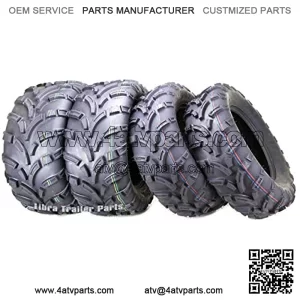 Set of 4 New WANDA ATV/UTV Tires 25x10-12 Front & 25x11-12 Rear /6PR P373 High Load tires ??
