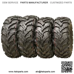 Set of 4 WANDA AT MASTER ATV/UTV Tires 23x8-11 Front & 24x9-11 Rear /6PR P341 - 10147/10153