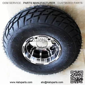 Chinese Made ATV Front wheel 19*7-8 tyre with rim