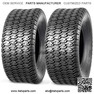 2Pcs 22X9.50-10 Lawn Mower Cart Garden Turf Tires P532 4PR Load Range B